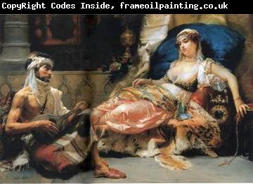 unknow artist Arab or Arabic people and life. Orientalism oil paintings 568